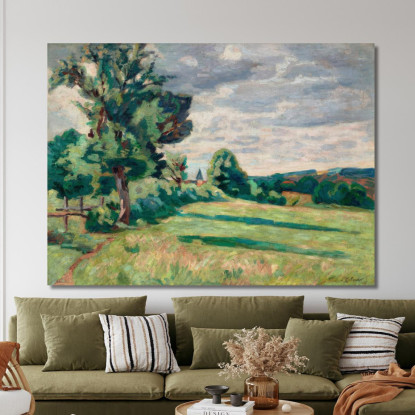 Pascoli Delle Granges Crozant Armand Guillaumin agl75 quadro stampato su tela