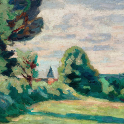 Pascoli Delle Granges Crozant Armand Guillaumin agl75 quadro stampato su tela