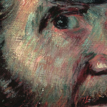 Autoritratto Armand Guillaumin agl88 quadro stampato su tela