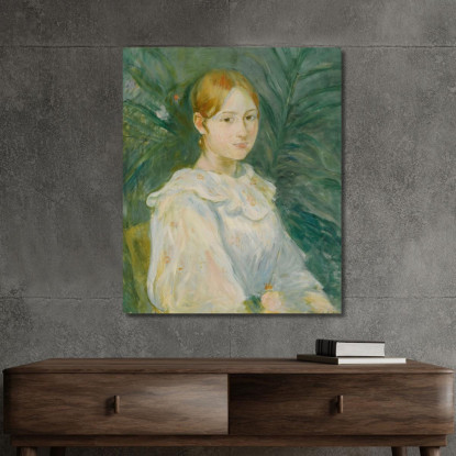 Alice Gamby A Mezzo Busto Berthe Morisot bmr1 quadro stampato su tela
