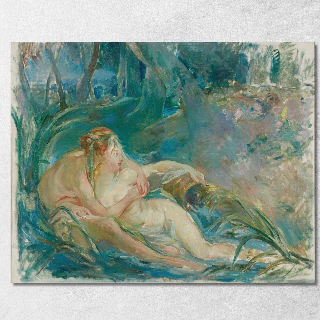 Apollo Rivela La Sua Divinità Alla Pastorella Issé (Dopo François Boucher) Berthe Morisot bmr3 quadro stampato su tela Apollo Rivela La Sua Divinità Alla Pastorella Issé (Dopo François Boucher) Berthe Morisot bmr3 quadro stampato su tela