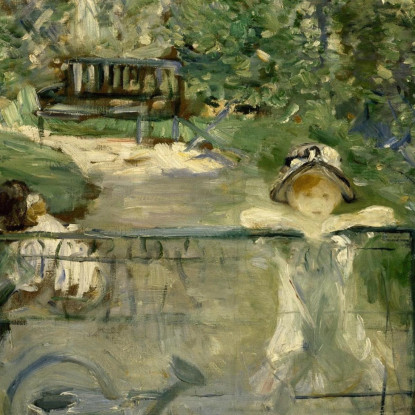 La Sedia A Cesta Berthe Morisot bmr39 quadro stampato su tela