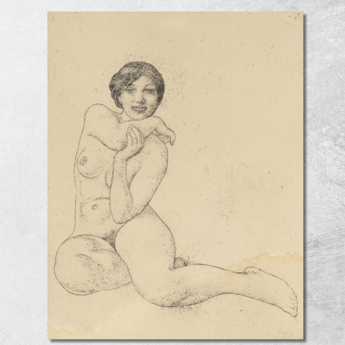 Modella Seduta Carl Larsson clr52 quadro stampato su tela Modella Seduta Carl Larsson clr52 quadro stampato su tela