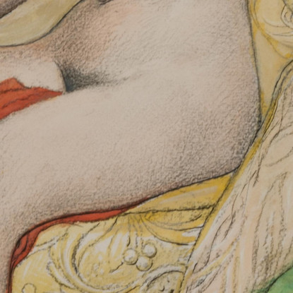 La Modella E I Manichini Carl Larsson clr54 quadro stampato su tela