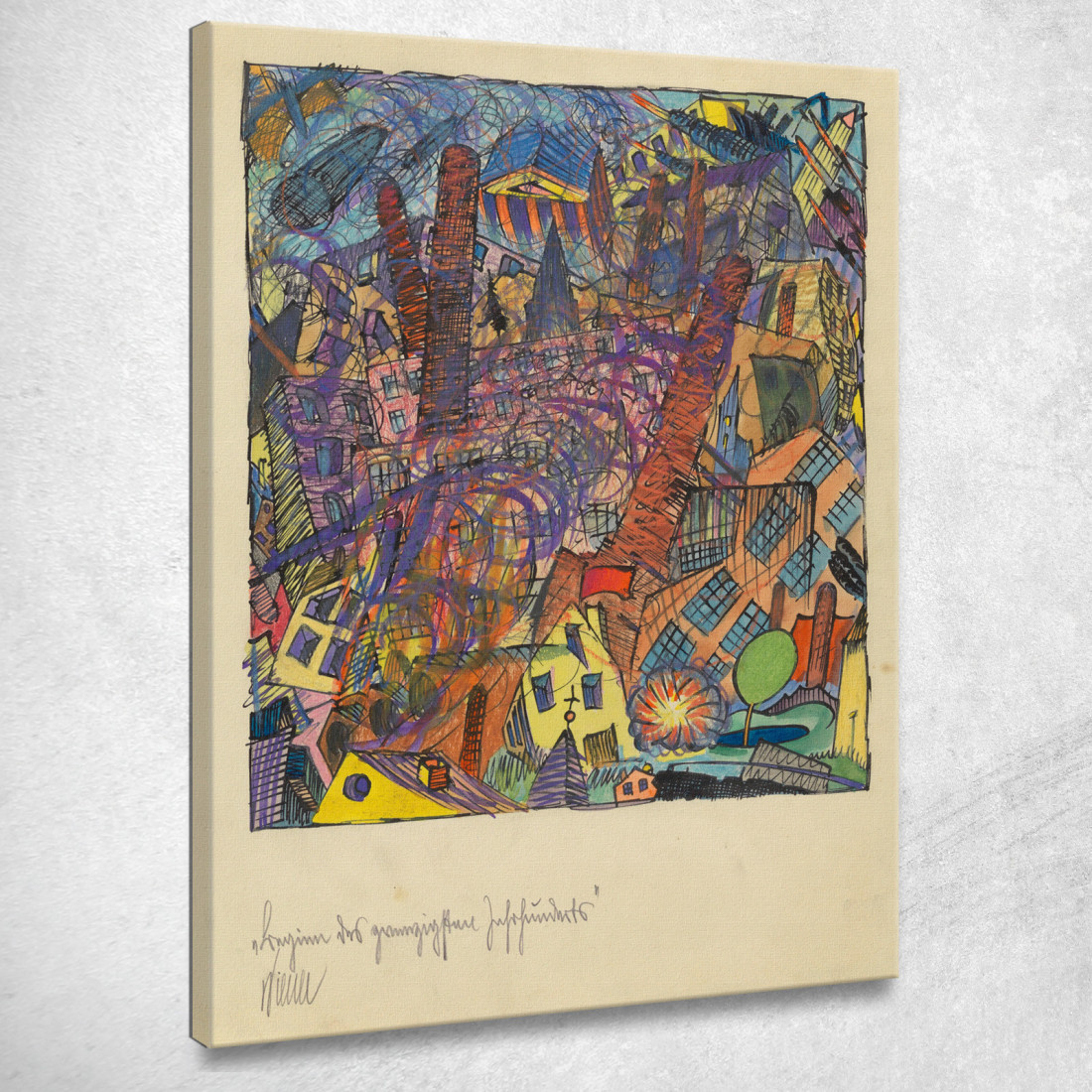 Inizio Del Xx Secolo Karl Wiener kwn73 quadro stampato su tela Inizio Del Xx Secolo Karl Wiener kwn73 quadro stampato su tela