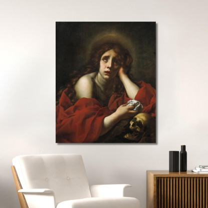 La Maddalena Penitente Carlo Dolci cdl11 quadro stampato su tela