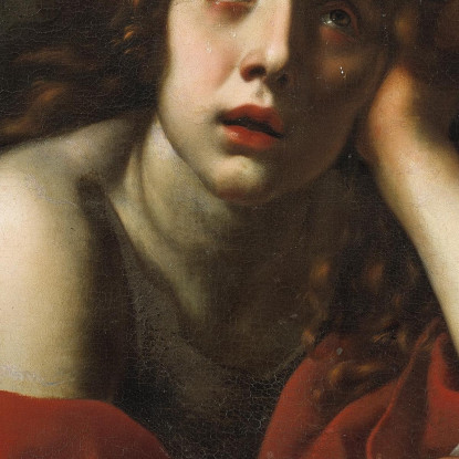 La Maddalena Penitente Carlo Dolci cdl11 quadro stampato su tela