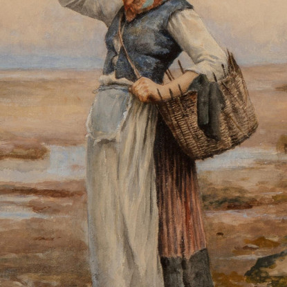 Le Portatrici D'Acqua Daniel Ridgway Knight drk29 quadro stampato su tela