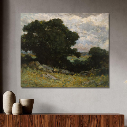 Paesaggio Edward Mitchell Bannister emb16 quadro stampato su tela