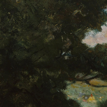 Paesaggio Edward Mitchell Bannister emb16 quadro stampato su tela