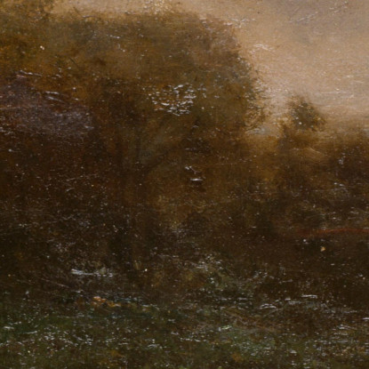 Crepuscolo Estivo Edward Mitchell Bannister emb28 quadro stampato su tela