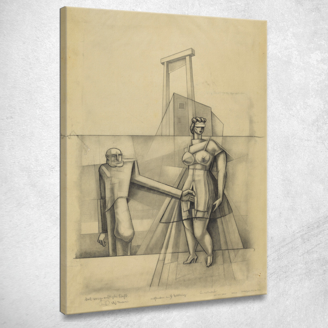 La Legge Violata Karl Wiener kwn98 quadro stampato su tela La Legge Violata Karl Wiener kwn98 quadro stampato su tela