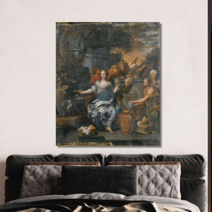 Un Sacrificio A Pale Gerard de Lairesse gdl1 quadro stampato su tela