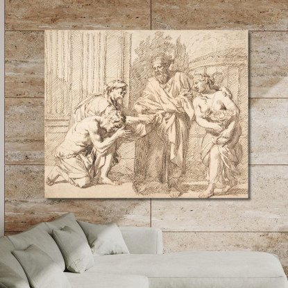 Allegoria Della Fecondità Gerard de Lairesse gdl4 quadro stampato su tela
