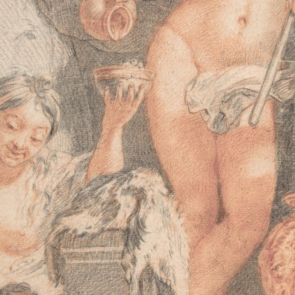 Scena Arcadica Con Bacco Gerard de Lairesse gdl6 quadro stampato su tela
