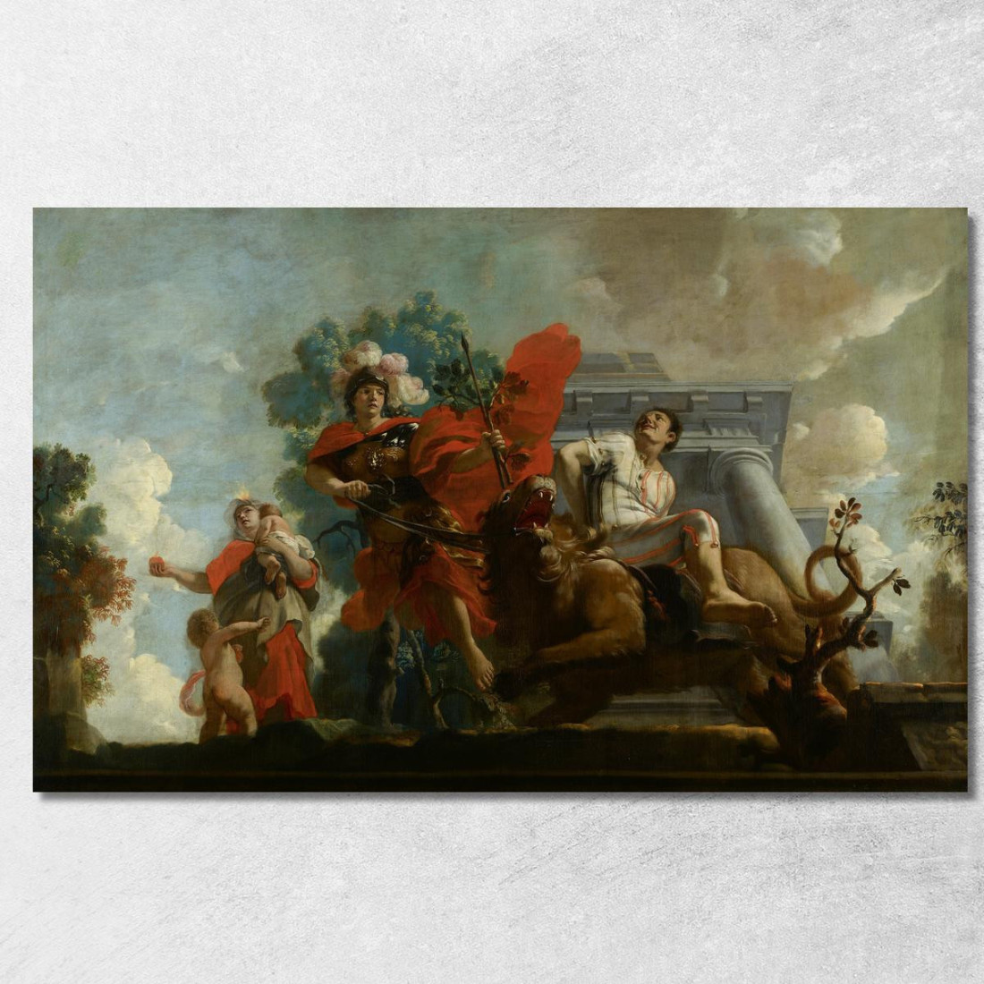 La Fortezza Imbriglia La Follia: Rappresentazione Allegorica Della Cura Dei Lebbrosi E Degli Innocenti Gerard de Lairesse gdl16 La Fortezza Imbriglia La Follia: Rappresentazione Allegorica Della Cura Dei Lebbrosi E Degli Innocenti Gerard de Lairesse gdl16