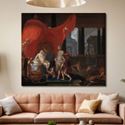 Le Nozze Di Alessandro E Rossana Gerard de Lairesse gdl26 quadro stampato su tela