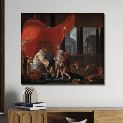 Le Nozze Di Alessandro E Rossana Gerard de Lairesse gdl26 quadro stampato su tela