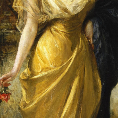 Nora Mcmullen Mellon (Mrs. Andrew W. Mellon) James Jebusa Shannon jjs17 quadro stampato su tela