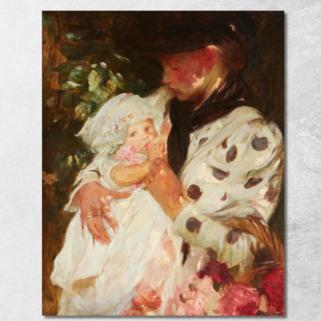 La Venditrice Di Fiori James Jebusa Shannon jjs40 quadro stampato su tela La Venditrice Di Fiori James Jebusa Shannon jjs40 quadro stampato su tela