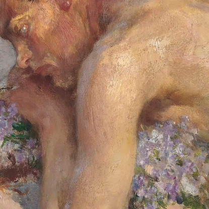 Il Tritone E La Fanciulla James Jebusa Shannon jjs42 quadro stampato su tela