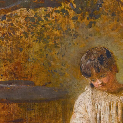 Un Ragazzo Che Pesca John Linnell jln1 quadro stampato su tela
