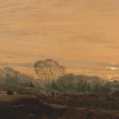 Sera A Bayswater John Linnell jln9 quadro stampato su tela