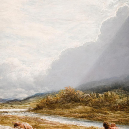 La Nuvola John Linnell jln27 quadro stampato su tela