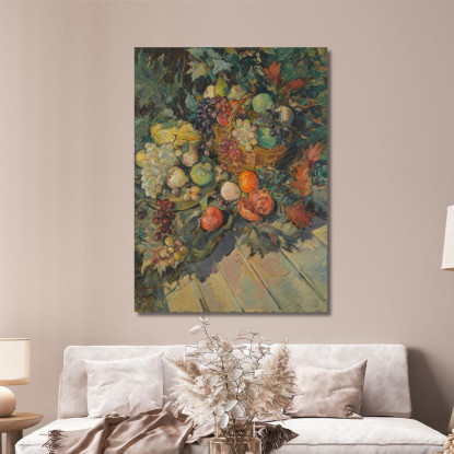 Natura Morta Con Frutta Konstantin Alexeevich Korovin kak29 quadro stampato su tela