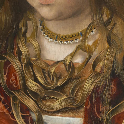 Una Principessa Di Sassonia Lucas Cranach the Elder lce2 quadro stampato su tela