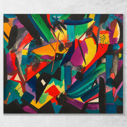 Dissonanze Karl Wiener kwn155 quadro stampato su tela