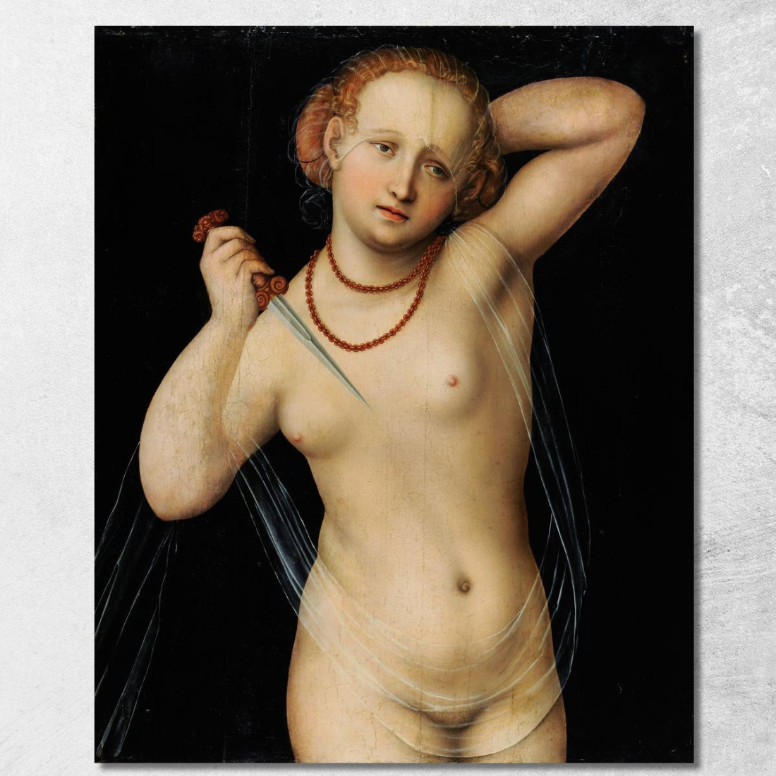 Lucrezia 4 Lucas Cranach the Elder lce26 quadro stampato su tela Lucrezia 4 Lucas Cranach the Elder lce26 quadro stampato su tela