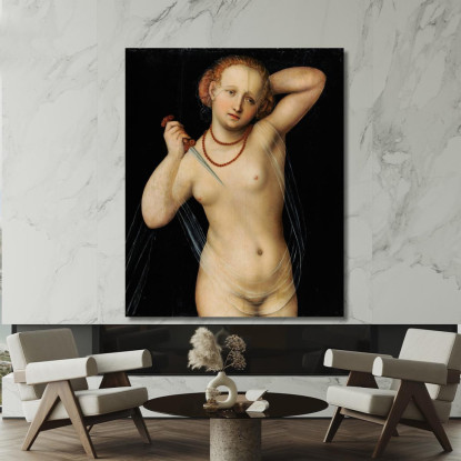 Lucrezia 4 Lucas Cranach the Elder lce26 quadro stampato su tela