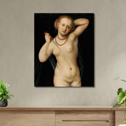 Lucrezia 4 Lucas Cranach the Elder lce26 quadro stampato su tela