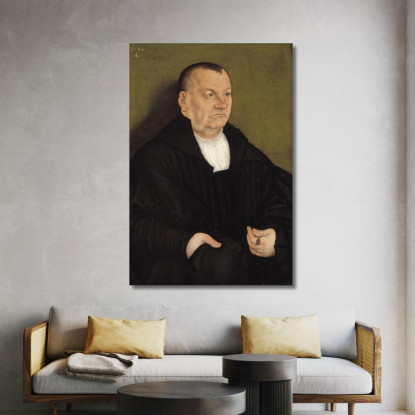 Ritratto Di Un Uomo 2 Lucas Cranach the Elder lce42 quadro stampato su tela