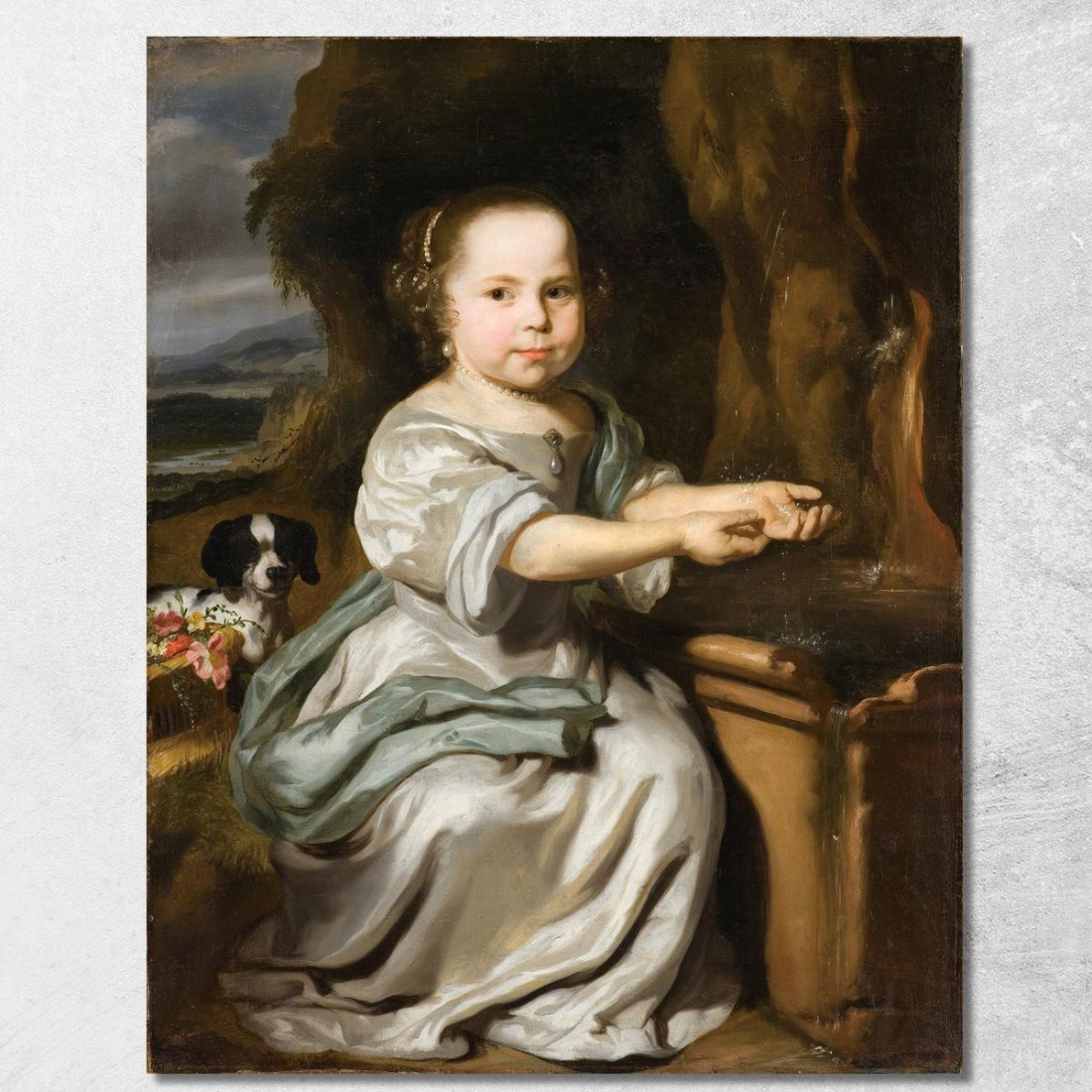 Ritratto Di Una Ragazza 3 Nicolaes Maes nma14 quadro stampato su tela Ritratto Di Una Ragazza 3 Nicolaes Maes nma14 quadro stampato su tela