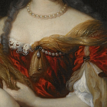Ritratto Di Una Dama 2 Nicolaes Maes nma15 quadro stampato su tela