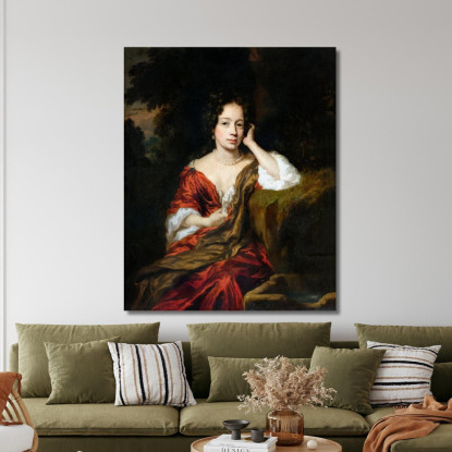 Ritratto Di Una Donna 3 Nicolaes Maes nma24 quadro stampato su tela