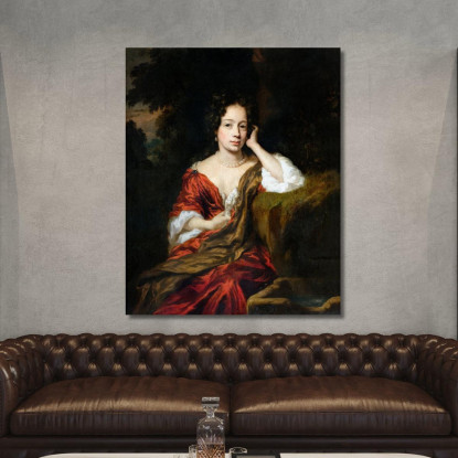 Ritratto Di Una Donna 3 Nicolaes Maes nma24 quadro stampato su tela