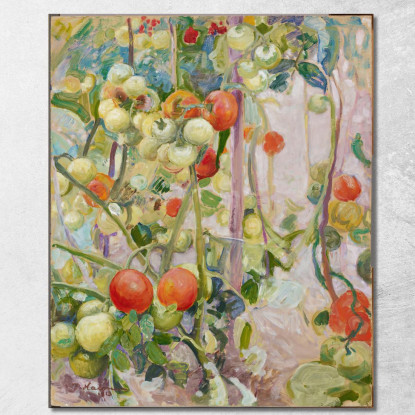 Pomodori Pekka Halonen phl31 quadro stampato su tela