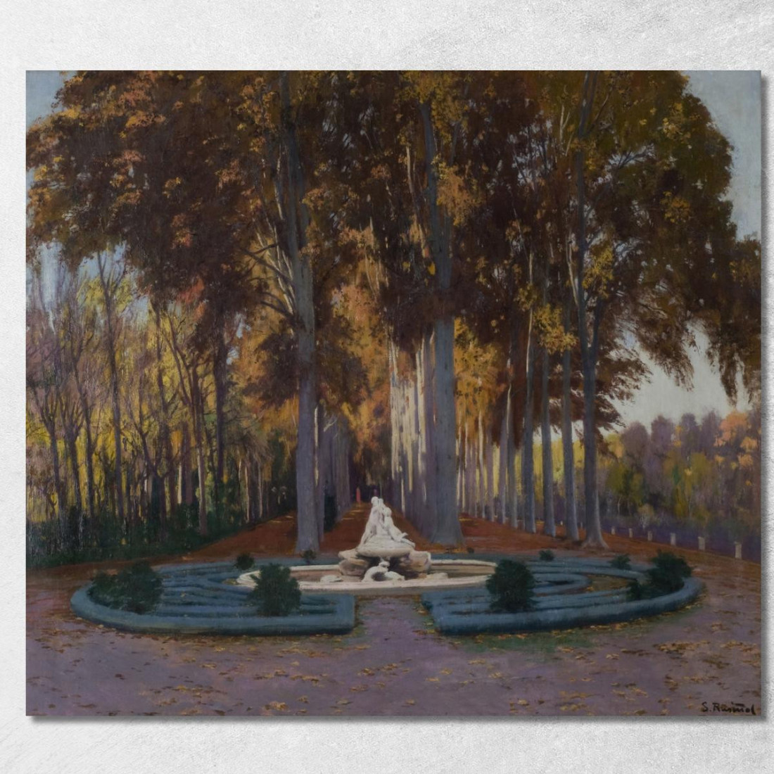 Autunnale Santiago Rusiñol srs26 quadro stampato su tela Autunnale Santiago Rusiñol srs26 quadro stampato su tela