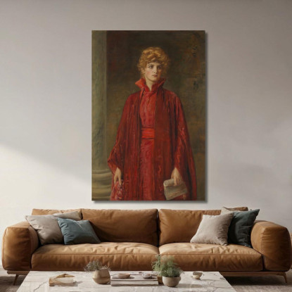 Porzia Sir John Everett Millais jem26 quadro stampato su tela