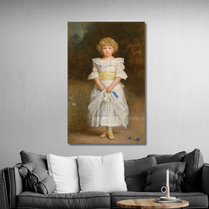 Ritratto Di Dorothy Lawson Sir John Everett Millais jem27 quadro stampato su tela