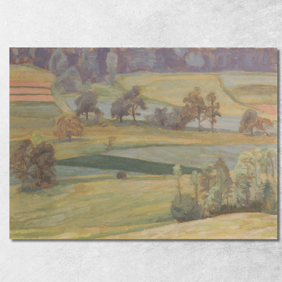 Al Lago Di Attersee Walther Gamerith wgm1 quadro stampato su tela Al Lago Di Attersee Walther Gamerith wgm1 quadro stampato su tela