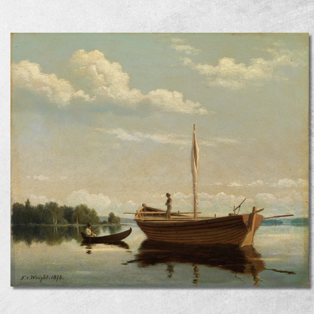 Nelle Isole Vicino A Kuopio Ferdinand von Wright fvw13 quadro stampato su tela Nelle Isole Vicino A Kuopio Ferdinand von Wright fvw13 quadro stampato su tela