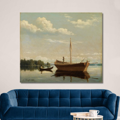 Nelle Isole Vicino A Kuopio Ferdinand von Wright fvw13 quadro stampato su tela