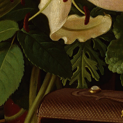 Natura Morta Sul Tavolo Da Lavoro Di Una Signora Ferdinand von Wright fvw27 quadro stampato su tela