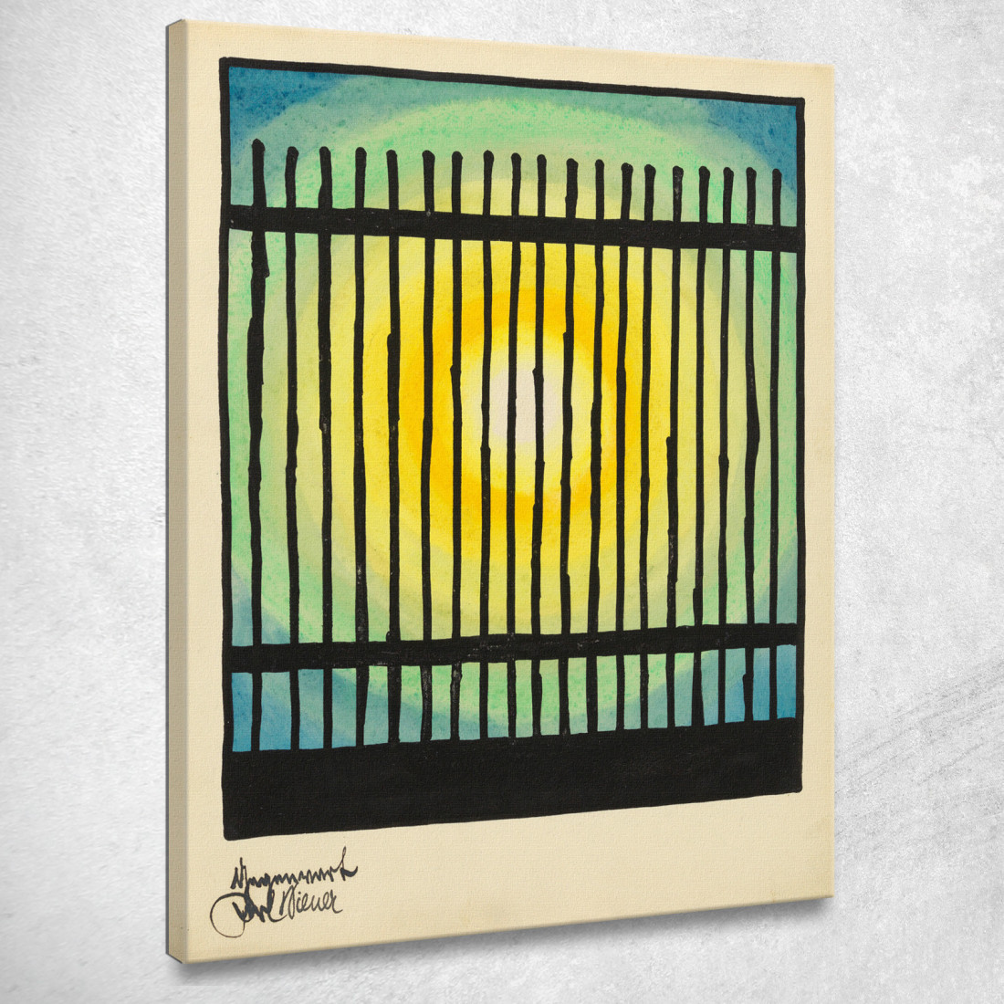 Presente Karl Wiener kwn208 quadro stampato su tela Presente Karl Wiener kwn208 quadro stampato su tela