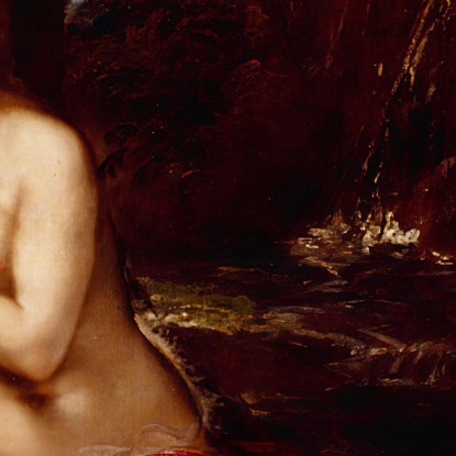 La Maddalena Nel Deserto Jacopo Tintoretto jtn43 quadro stampato su tela