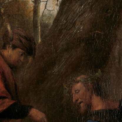 Erysichthon Vende Sua Figlia Jan Steen jsn24 quadro stampato su tela